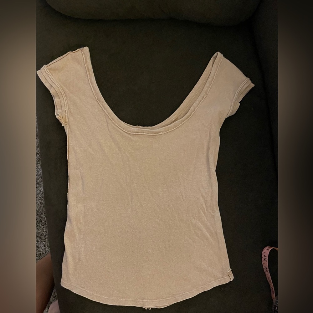 Free People, we the free off the shoulder tee